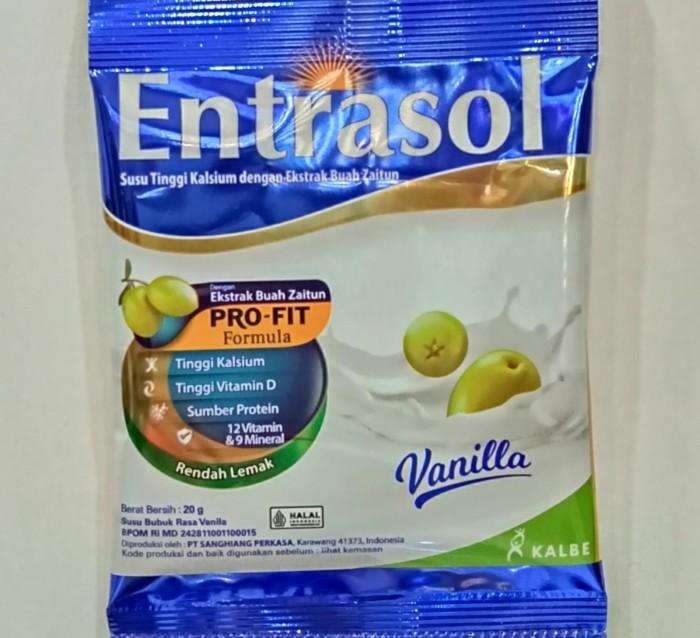 Gambar Freshkirim- Susu Entrasol Vanila Sachet (1 renceng isi 10 sachet) dari chandra wadrobe store undefined Tokopedia