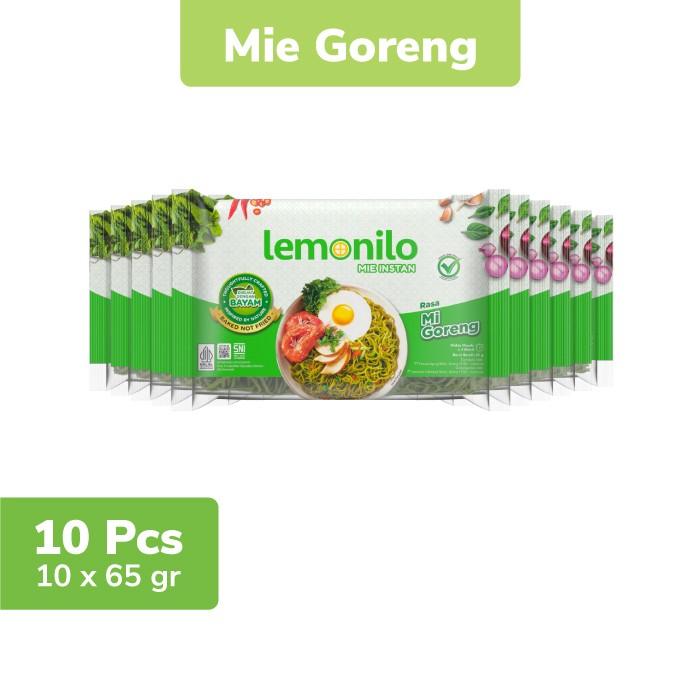 Gambar Freshkirim- 10 Pcs Lemonilo Mie Instan Goreng 65g dari desi shop8769 undefined Tokopedia