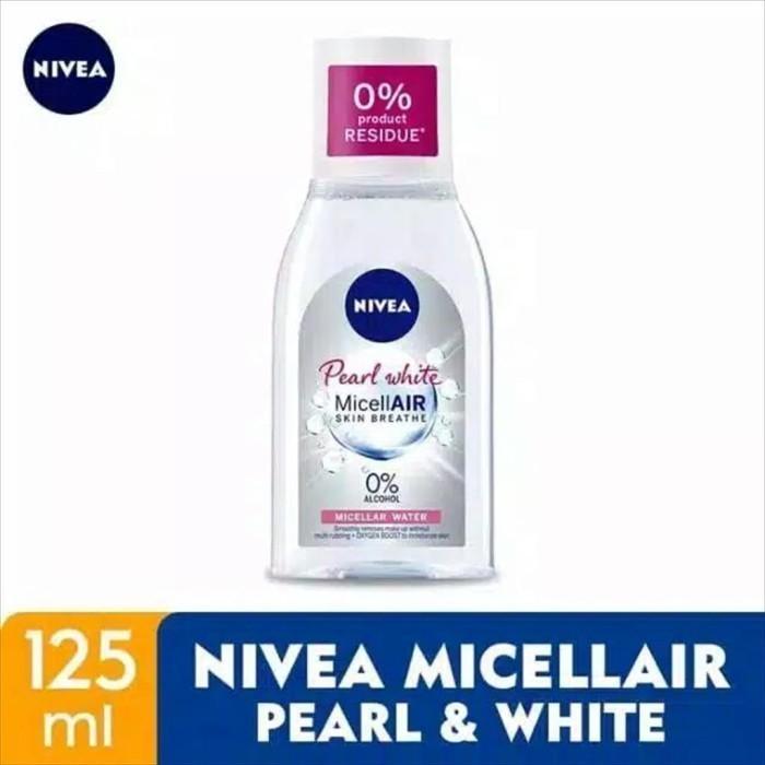 Gambar K - NIVEA MicellAir Oil & Acne Care 125mL Micellar Water Remover - PEARL WHITE dari CV. ANUGRAH JAYA BEAUTY_NEW undefined Tokopedia