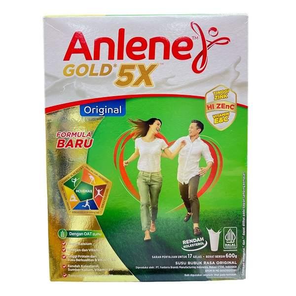 Gambar Anlene Adult Milk Gold Box 600 Gr dari Hypermart Jember undefined Tokopedia