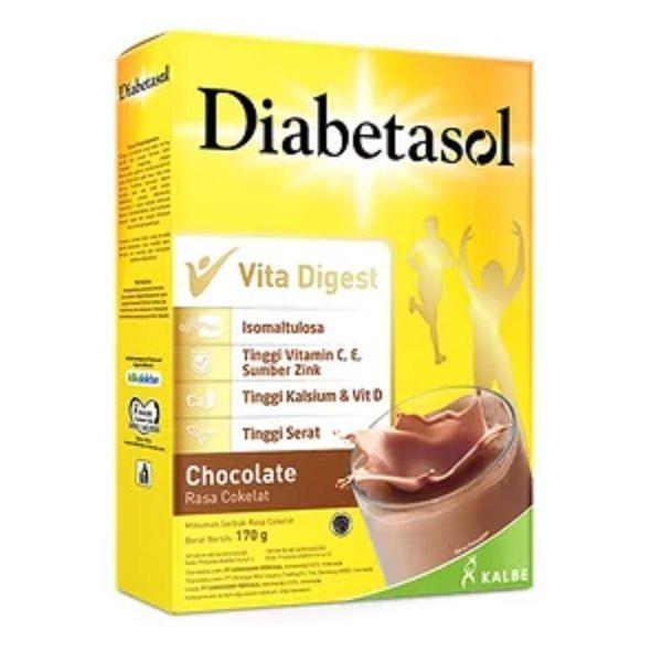 Gambar DIABETASOL ADULT MILK CHO BOX 170 GR / 1 dari Hypermart Jember undefined Tokopedia
