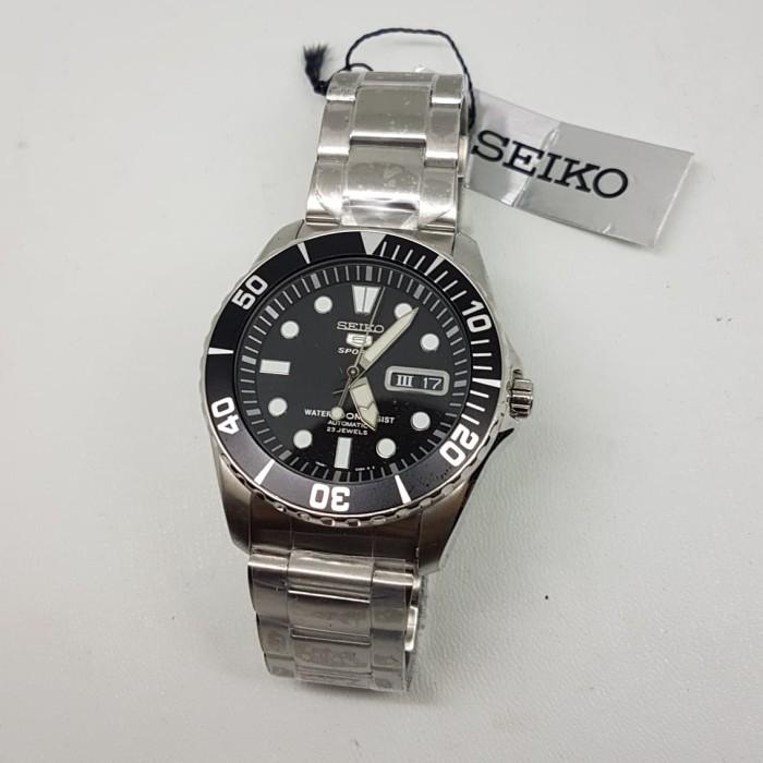 Jual Seiko Sports SNZF17K1 snzf17 Sea Urchin 23J Black Dial