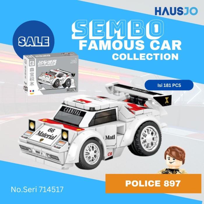 Gambar Sembo Building Block Famous Car Collection (714516 - 714519) - 714517 dari HausJo Digital undefined Tokopedia
