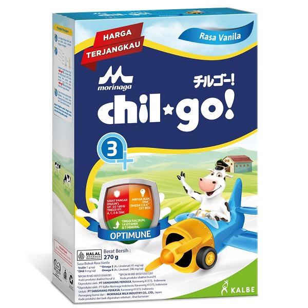 Gambar MORINAGA CHIL GO POWDER 3+ VANILLA 300 G dari Hypermart Jember undefined Tokopedia