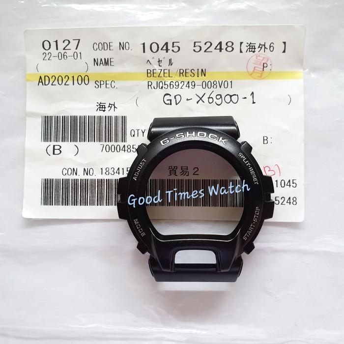 Bezel G-shock Gd-x6900-1 Gd X6900 Casio Original