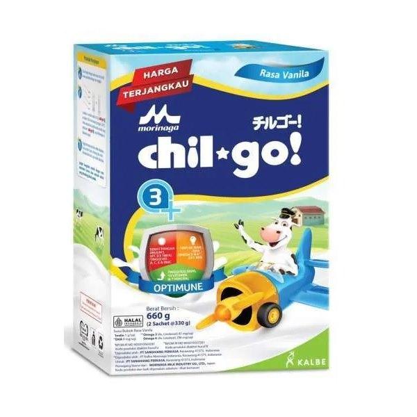Gambar MORINAGA CHIL GO POWDER 3+ VANILLA 700 GR dari Hypermart Jember undefined Tokopedia