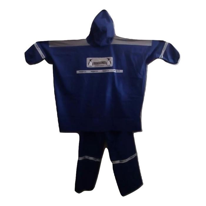Gambar Jas Hujan Setelan Ponco + Celana Penguin Pinguin Penguin's XL ORIGINAL TERLARIS/TERMURAH/TERPOPULER - Biru dari Apikiki shop undefined Tokopedia