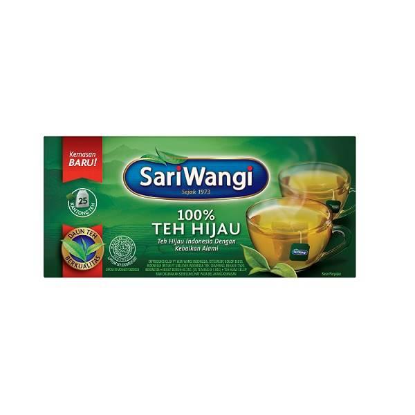 Gambar SARIWANGI GREEN TEA TB 25 dari Hypermart Jember undefined Tokopedia