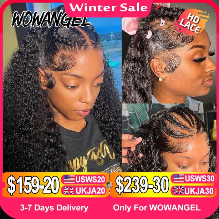 Jual Wow Angel HD Lace Frontal Wigs 250% 13X6 Lace Front Wigs