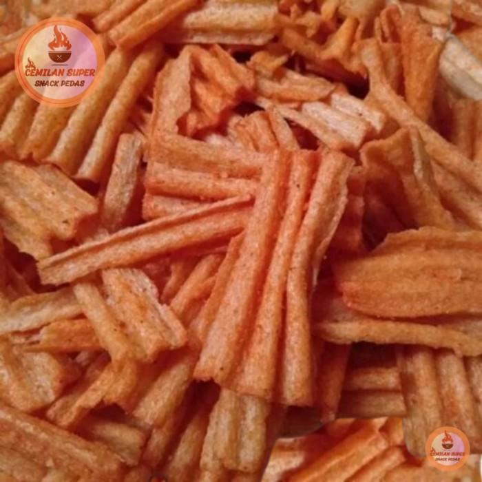 Gambar CS KRIPIK KENTANG 1Kg Keripik Kentang  Pedas Manis Kripik Kentang Original Kentang Keripik Kripik Kentang 1Kg Kentang Papatos 1Kg Kentang Krispi Keripik Kentang Keju SNACK Keripik Kentang Dieng Wonosobo Keripik Kentang Kiloan Chitato Kripik Kentang Ebi Ke - BALADO, 1Kg+BUBBLE dari Cemilan Super Snack Pedas undefined 5 Tokopedia