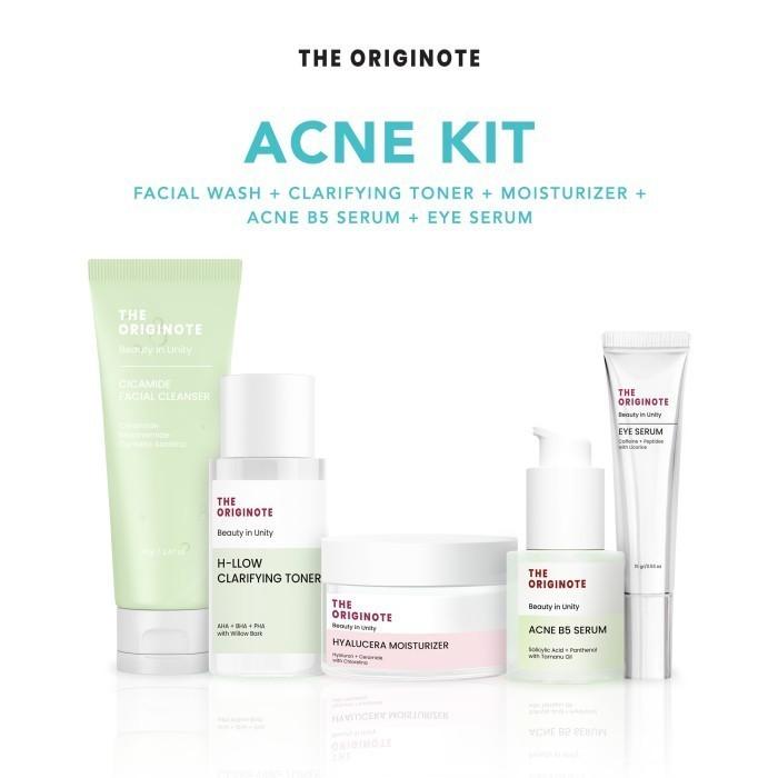 Gambar SPECIAL BUNDLE 5in1 The Originote KIT - ACNE KIT dari The Originote_NEW undefined Tokopedia
