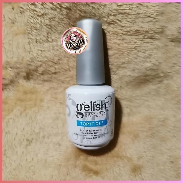 Gambar GELISH Nail Polish 15ml ORIGINAL - Top Coat dari RaWill Shop undefined Tokopedia