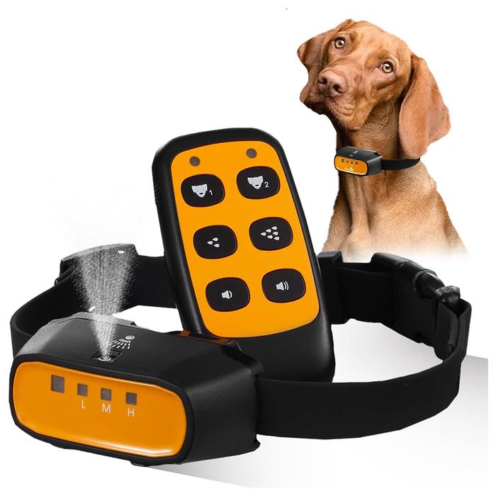 Jual in Citronella Dog Anti bark Training Collar Auto &Remote