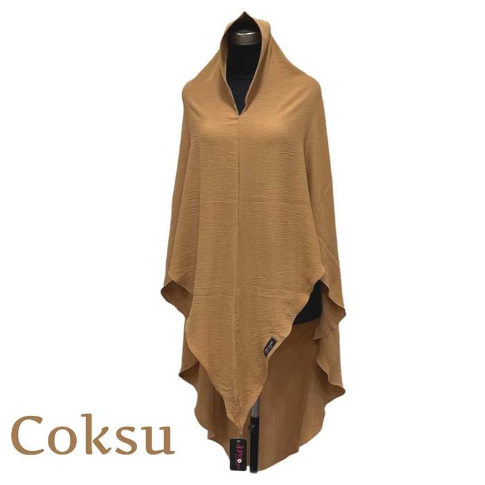 Gambar irzah hijab- khimar crinkle jilbab syari bergo cringkel jumbo slim hijab pinguin bergo lancip by jns - coksu dari HOME SHOP STOREs undefined Tokopedia