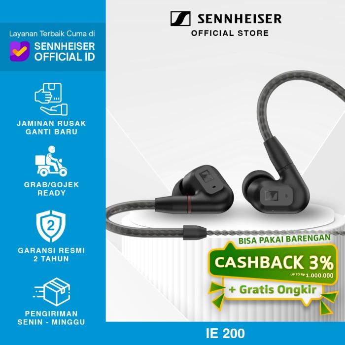 Jual SENNHEISER IE 200 In-Ear Audiophile Earphones Jakarta