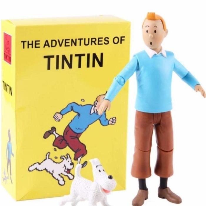 Gambar Pajangan/mainan/Action Figure The Adventure of Tintin Season Two 18 cm - Figure Tintin A dari Graham Sale undefined Tokopedia