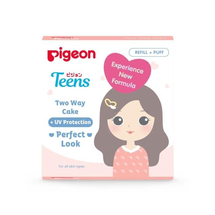 Gambar KAMIA - Pigeon Two Way Cake 14gr Bedak Padat Mengandung Foundation - Refil TWC Sand dari kamiabeauty undefined Tokopedia
