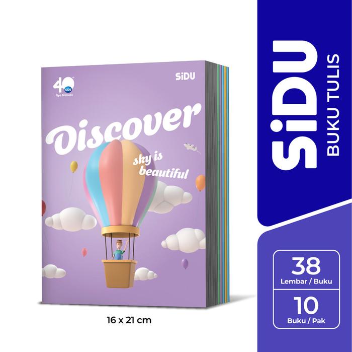 Gambar 1 PAK - BUKU TULIS SEKOLAH ANAK 38 58 42 50 100 LEMBAR SIDU BIG BOSS SKOLA MAXI SINAR DUNIA BIGBOSS - SIDU 38, 1 PAK BUKU dari Pusat Grosir ATK 88 undefined Tokopedia