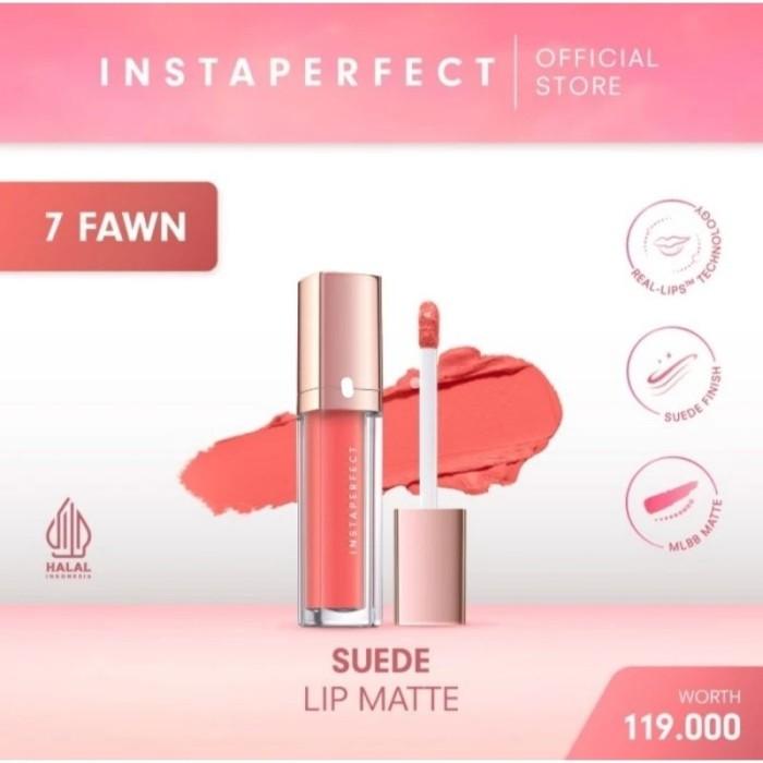 Gambar INSTAPERFECT SUEDE LIP MATE (MLBB LIPCREAM) - 07 Fawn dari santikarini undefined Tokopedia