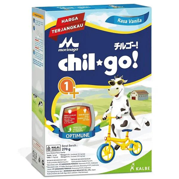 Gambar MORINAGA CHIL GO POWDER 1+ VANILLA 300 G dari Hypermart Gajah Mada undefined Tokopedia