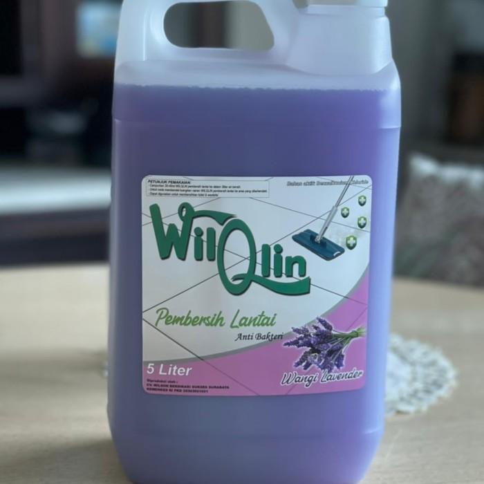 Gambar MNTB" WILQLIN KARBOL PEMBERSIH LANTAI OBAT PEL ANTIBAKTERI WANGI 5 LITER - Lavender dari hinja undefined Tokopedia