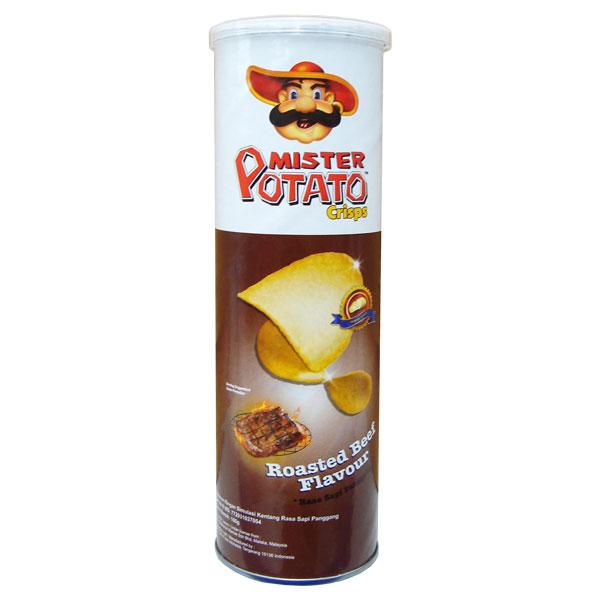Gambar MR POTATO CRISPS ROASTED BEEF 85 GR dari Hypermart Gajah Mada undefined Tokopedia