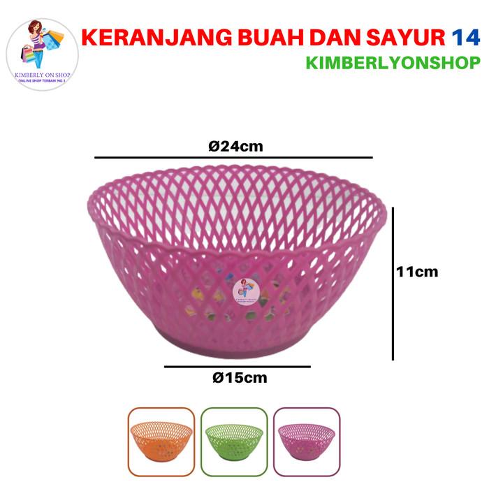 Gambar Keranjang Buah Dan Sayur Plastik Bakul Telur Besek Plastik Wakul 14 - Ungu dari KimberlyOnShop undefined Tokopedia