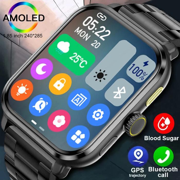 Jual Best 2024 New For Huawei Xiaomi AMOLED Smart Watch Men Blood