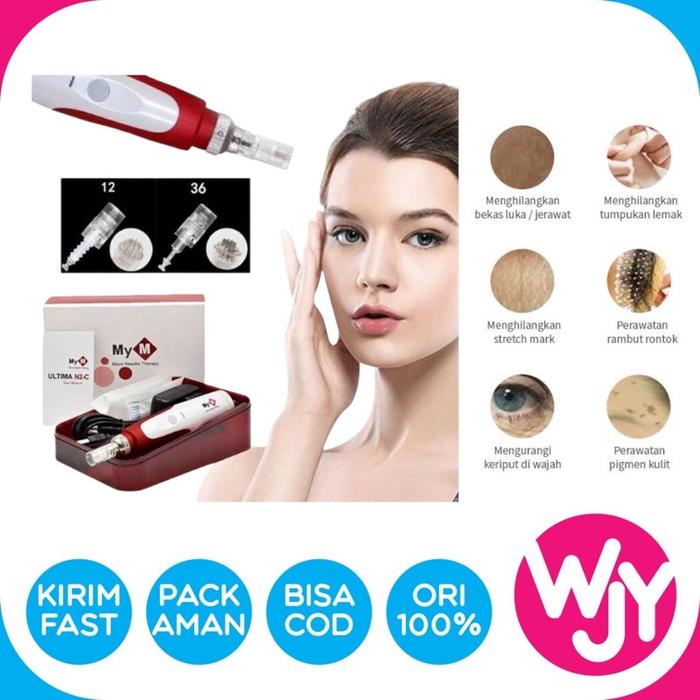 Jual MY-M ALAT DERMAPEN BB GLOW ORIGINAL 100 TERMURAH JARUM NAIK