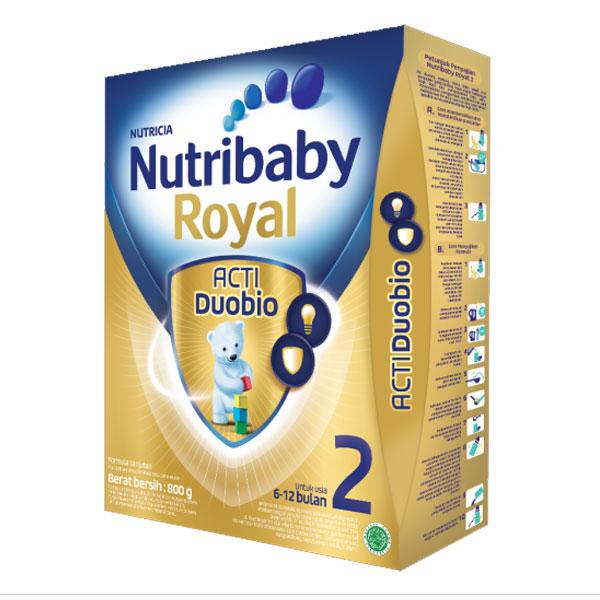 Gambar NUTRIBABY ROYAL ACTI DUOBIO 2 800 GR - SUSU dari Hypermart Gajah Mada undefined Tokopedia