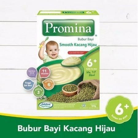 Gambar Promina Bubur Tim Sereal Sachet  Usia 6  8 9 Bulan Makanan Mpasi Bayi - 6+ KACANG HIJAU dari Edgar kids shop undefined Tokopedia