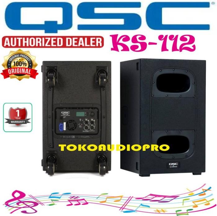 Ks112 2000w Qsc Ks112 Powered Subwoofer QSC KS112 2000-Watt 12