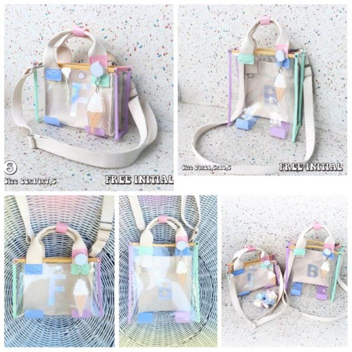 Gambar TERLARIS ORIGINAL TAS PVC/TOTEBAG CLEAR/TAS MIKA MURAH TERBARU TERMURAH TERLARIS TRANSPARAN TAS KONSER TAS PVC TRANSPARAN KONSER BEST SELLER - Landscape Pouch polos dari HARUYA FASHION undefined Tokopedia
