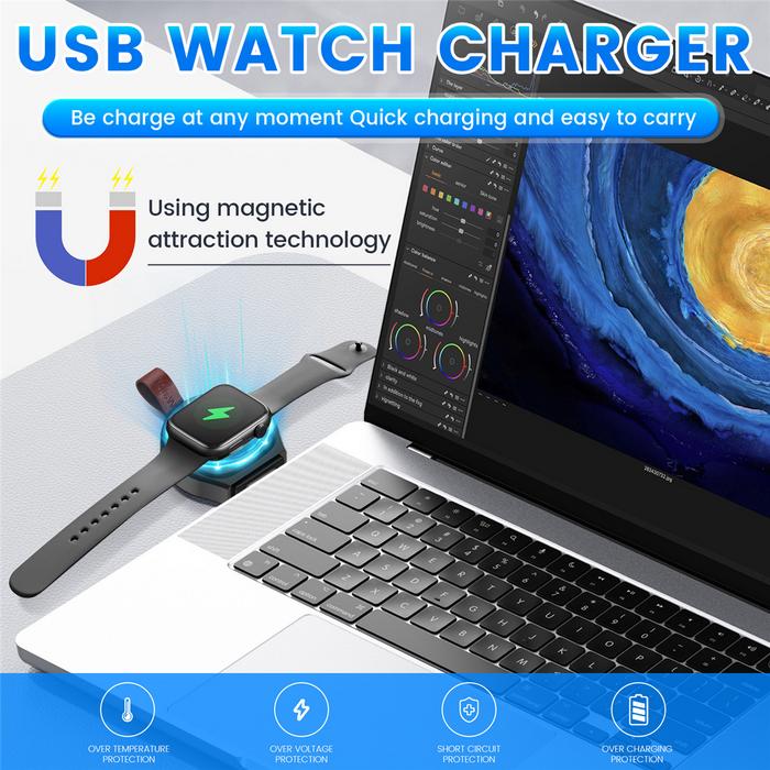 Jual Charger for Fitbit Versa 3/Sense Watch Portable USB Interface