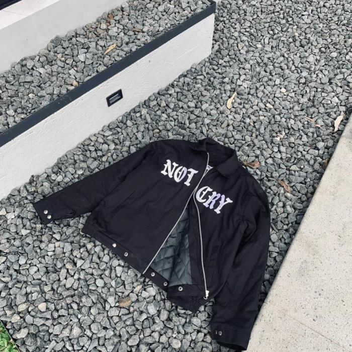 Gambar NOTCRY WORKJACKET BOXY REALIZE - Hitam, S dari NOTCRYOFFICIALSTORE undefined Tokopedia