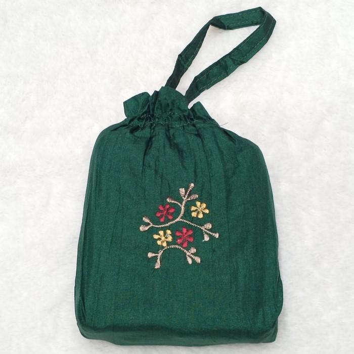 Gambar Mukena abaya parasut travel tanpa kepala - Hijau Botol dari NY OFFICIAL undefined Tokopedia