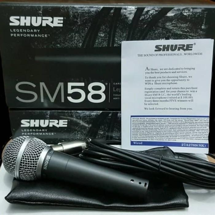 Gambar MultiSM- MIC KABEL SM58 SM 58 MICROPHONE CABEL dari sudirma undefined Tokopedia