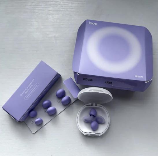 Gambar Loop Earplugs Dream Lilac Noise Reduction Hearing Protection Reusable Travel Sleep Ear Plug dari BERKAH ABADI STORE1 undefined Tokopedia