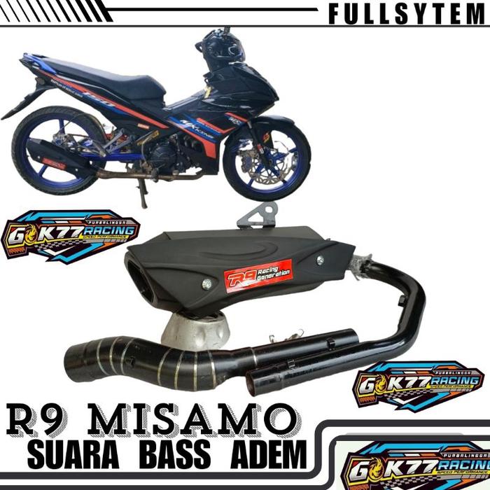 Gambar Original KNALPOT R9 MISANO MX KING MX OLD MX135 VIXION SONIC SUPRA GTR SATRIA FU R15 GSX BYSON VERZA CB150R (Terbaik) - MP LAMA dari Abyas Hanarai undefined Tokopedia