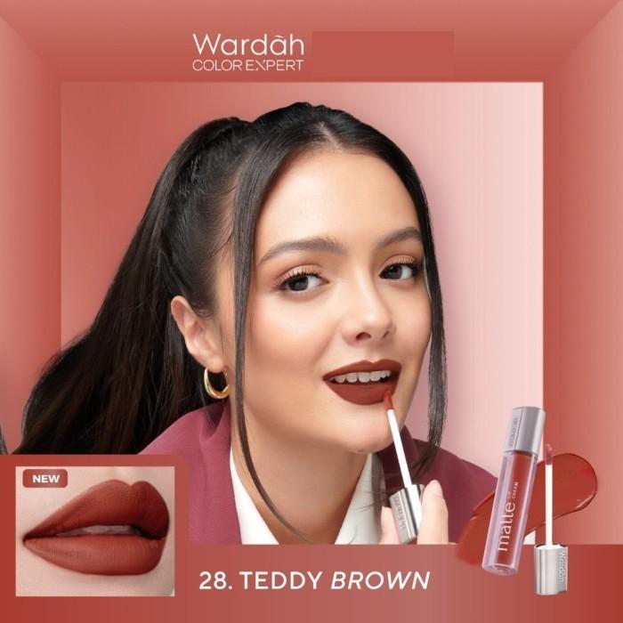 Gambar Wardah Exclusive Matte Lip Cream 4 gr / lipstik matte wardah - matelipcream28 dari kamiabeauty undefined Tokopedia