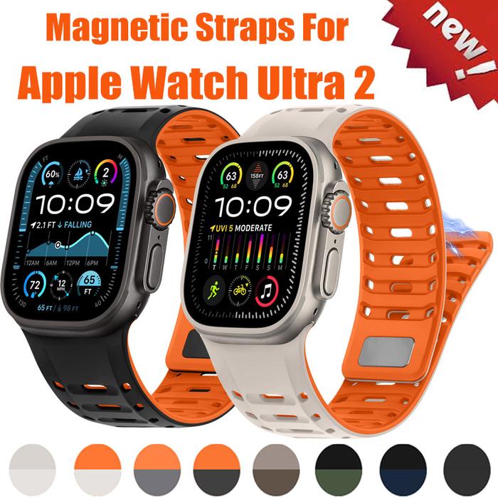 Jual Magnetic Straps For Apple Watch Ultra Band 49mm 45mm 44mm