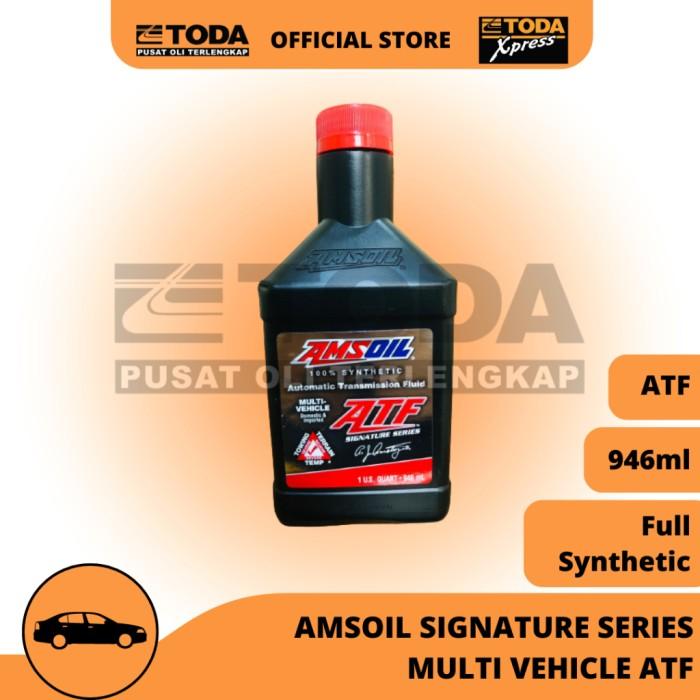Gambar NEW NEW Oli Transmisi Matic Amsoil Signature Series ATF 946ml Original - Multi Vehicle dari CV Oktavia entergritment undefined Tokopedia