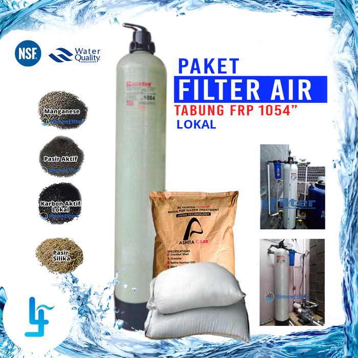 Gambar Paket Tabung Filter Air FRP 1054'' Plus Isi Media TERLARIS/TERMURAH/TERPOPULER - Manual dari maswa store undefined Tokopedia