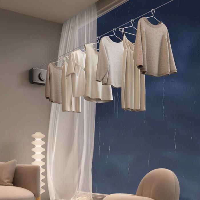 Jual Stainless Steel Retractable Clothesline,Portable Heavy Duty