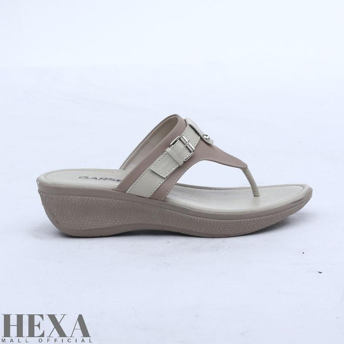Jual Sandal Wanita Wedges Platform Sendal Jepit Pesta Hak Tinggi