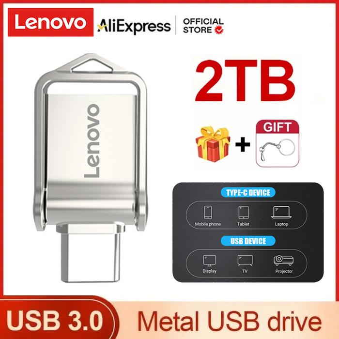Lenovo Usb C 2tb Original Lenovo 2TB Pendrive USB Flash Drive