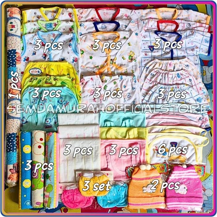 Gambar Perlengkapan Bayi Baru Lahir New Born Lengkap Dan Komplit Paket Hemat Peralatan Baby Murah Ekonomis Untuk Kado Baru Lahir - Unisex dari piah wangon undefined Tokopedia