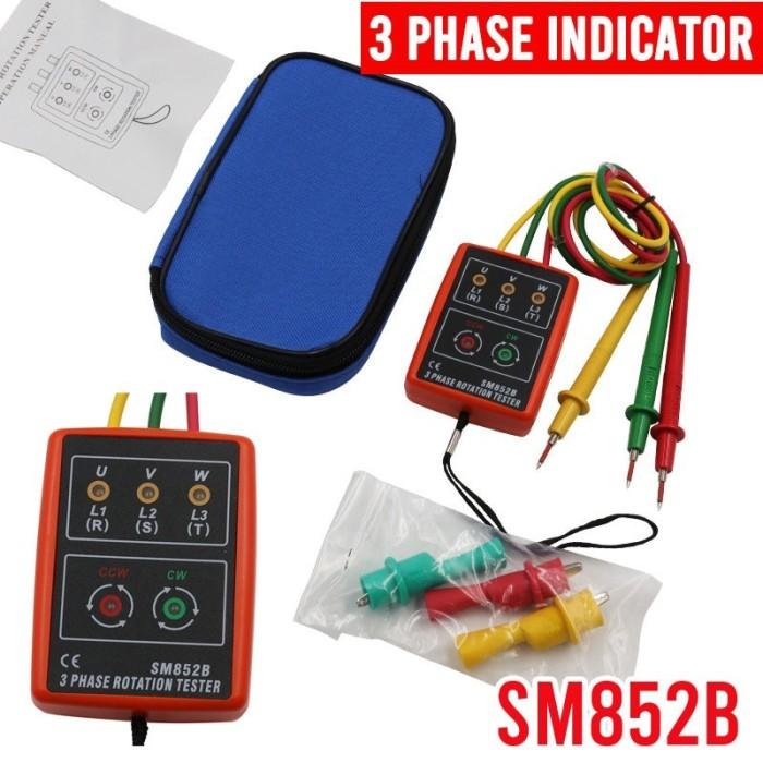 Irfora SM852B 3-Phasen-Rotationstester Digitale Pha Produktbild-Vorschau 9