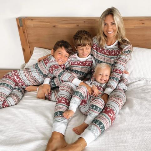 Jual 2024 Family Christmas Matching Pajamas Set Xmas Adult Kids