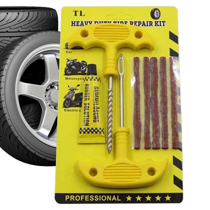 Tire Plug Professional Car Tyre Puncture Repair Kit Tyre Puncture